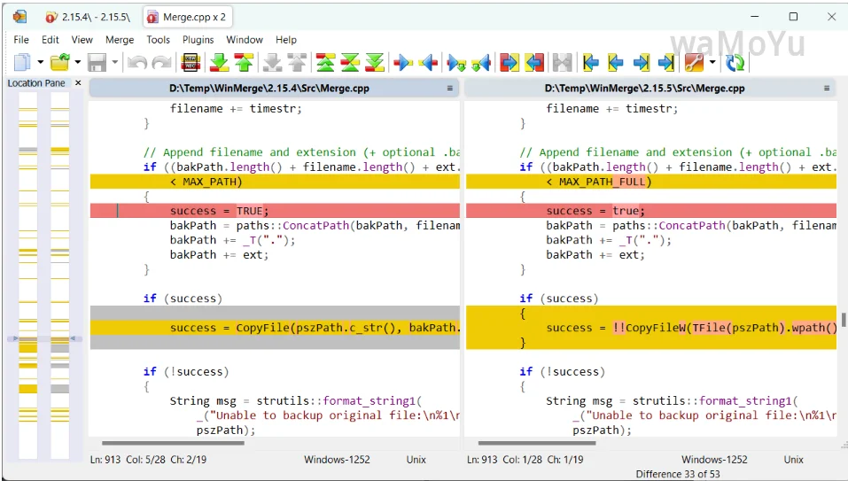 WinMerge